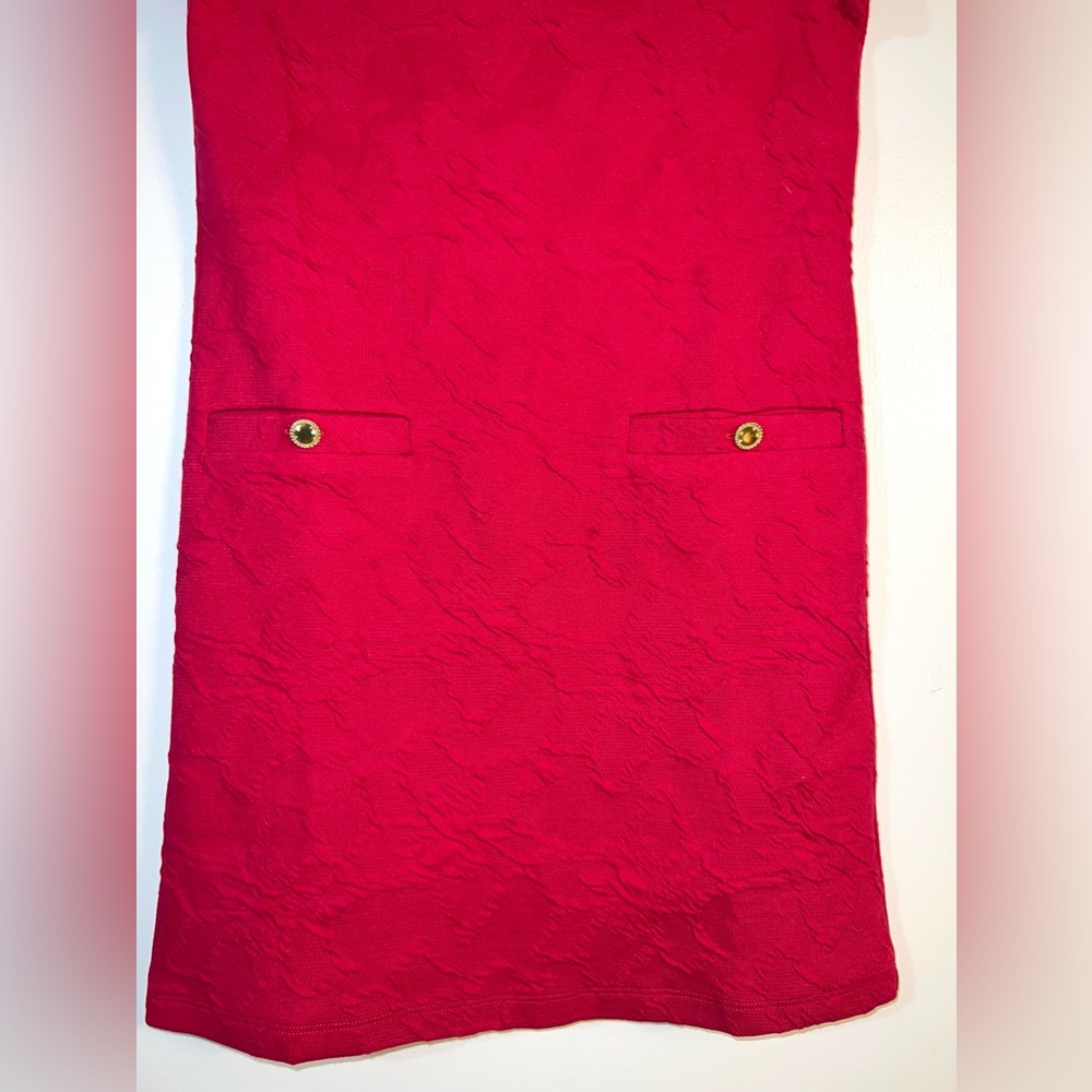 Lilly Pulitzer girls mini Daisee shift dress, hot pink, size 8/10 - Picture 2 of 5